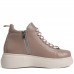 Ghete dama premium, Glemis, piele naturala - Cod: PS-asti-1135, Culoare: Taupe Bizon, Marime: 38 (25 cm)