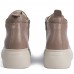 Ghete dama premium, Glemis, piele naturala - Cod: PS-asti-1135, Culoare: Taupe Bizon, Marime: 38 (25 cm)