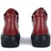 Ghete dama premium, Glemis, piele naturala - Cod: PS-asti-1135, Culoare: Visiniu Box, Marime: 38 (25 cm)