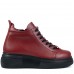 Ghete dama premium, Glemis, piele naturala - Cod: PS-asti-1135, Culoare: Visiniu Box, Marime: 38 (25 cm)