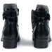Ghete dama clasic, Glemis, piele naturala - Cod: PS-carmen-10, Culoare: Negru Box, Marime: 38 (25.2 cm)