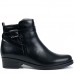 Ghete dama clasic, Glemis, piele naturala - Cod: PS-carmen-10, Culoare: Negru Box, Marime: 38 (25.2 cm)