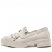 Mocasini dama, Glemis, piele naturala - Model: PS-cloe-1155, Culoare: Bej Bizon, Marime: 38 (24.8 cm)