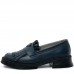 Mocasini dama, Glemis, piele naturala - Model: PS-cloe-1155, Culoare: Blue Bizon, Marime: 38 (24.8 cm)