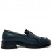 Mocasini dama, Glemis, piele naturala - Model: PS-cloe-1155, Culoare: Blue Bizon, Marime: 38 (24.8 cm)