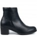 Ghete dama clasic, Glemis, piele naturala - Cod: PS-galaxy-10, Culoare: Negru Box, Marime: 38 (24.6 cm)