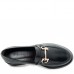Pantofi casual dama, Glemis, piele naturala - Model: PS-delia-1150, Culoare: Negru Box, Marime: 38 (25 cm)