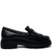 Mocasini dama, Glemis, piele naturala - Model: PS-ionela-1155, Culoare: Negru Box, Marime: 38 (25 cm)