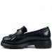 Mocasini dama, Glemis, piele naturala - Model: PS-ionela-1155, Culoare: Negru Box, Marime: 38 (25 cm)