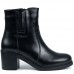 Ghete dama clasic, Glemis, piele naturala - Cod: PS-sila-690, Culoare: Negru Box, Marime: 38 (24 cm)