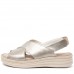 Sandale dama confort, Glemis, piele naturala - Model: Serina, Culoare: Argintiu Naplac, Marime: 35 (23 cm)