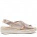 Sandale dama confort, Glemis, piele naturala - Model: Serina, Culoare: Auriu roscat, Marime: 35 (23 cm)