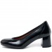 Pantofi dama eleganti, Glemis, piele naturala - Model: Siena, Culoare: Negru naplac, Marime: 38 (25 cm)