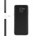 Husa ultra-subtire din fibra de carbon pentru Samsung Galaxy J6 (2018), Negru - Ultra-thin carbon fiber case for Samsung Galaxy J6 (2018), Black