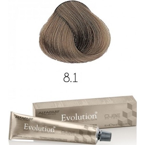 Vopsea Permanenta Profesionala 8 1 Evolution Of The Color Cube Alfaparf Milano 60 Ml