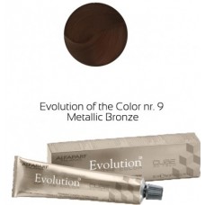Vopsea permanenta profesionala - 9 Metalic Bronze - Evolution of the Color Cube - Alfaparf Milano - 60 ml