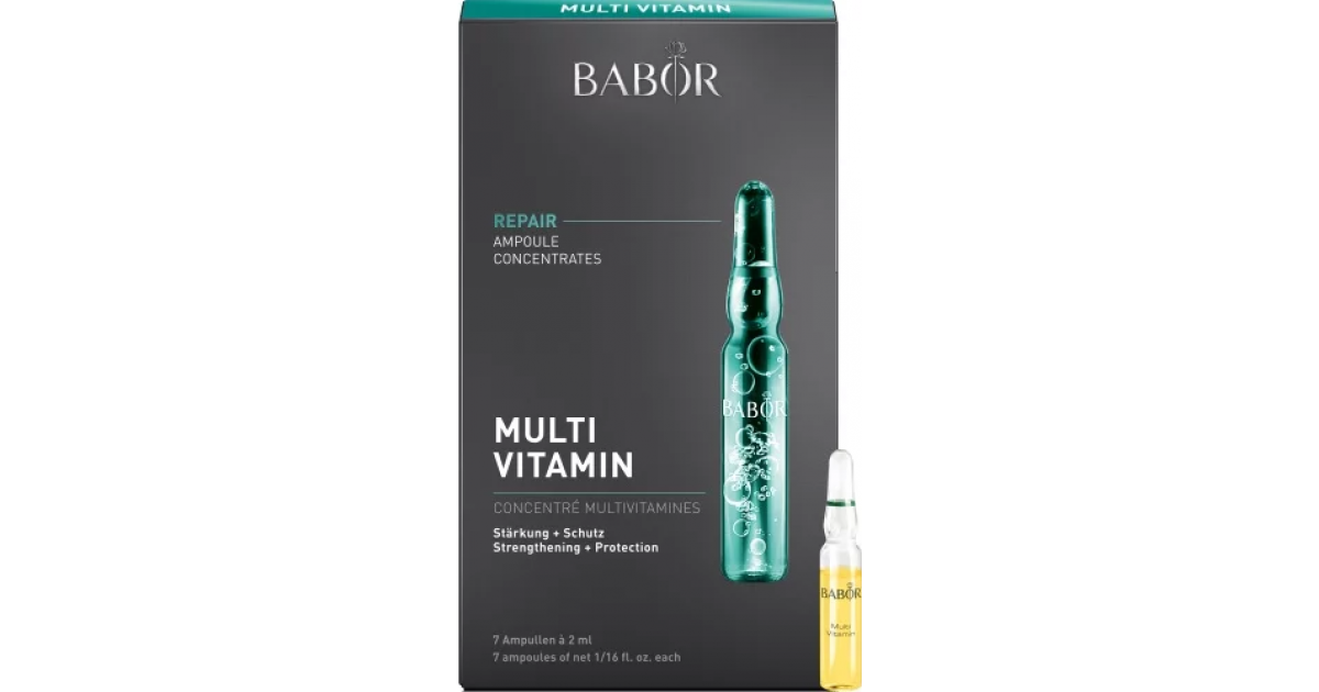 Fiole regeneratoare pentru toate ten uscat Multi Vitamin Ampoules