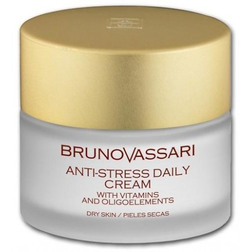 Crema Zilnica Anti-stres - Antistress Daily Cream Secas - Bruno Vassari - 50 Ml