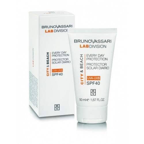 Crema Zilnica Cu Factor De Protectie - Every Day Protection Spf 40 - Lab Division - Bruno Vassari - 50 Ml