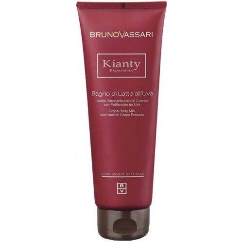 Lapte De Corp Anticelulitic - Bagno Di Latte All Uva - Bruno Vassari - 250 Ml