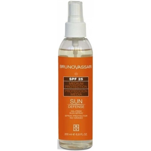 Spray Cu Protectie Solara Fara Ulei - Oil Free Sun Spray Spf 25 - Bruno Vassari - 200 Ml
