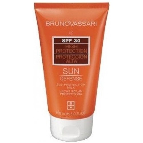 Emulsie Cu Protectie Solara Pentru Corp Si Ten - Sun Protection Milk Spf 30 - Bruno Vassari - 150 Ml