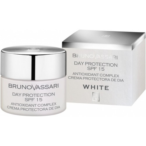 Crema Hidratanta Pentru Albire - White Day Protection Spf 15 - Bruno Vassari - 50 Ml