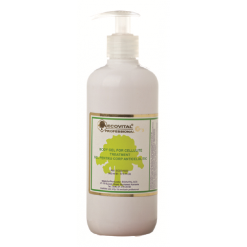 Gel Anticelulitic Lipoactiv - Body Gel For Cellulite Treatment - Ecovital - 500 Ml