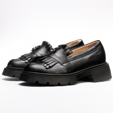 Mocasini dama, Glemis, piele naturala - Cod: 655, Culoare: Negru, Marime: 38