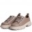 Pantofi casual dama, Glemis, piele naturala - Cod: 665, Culoare: Taupe Bizon, Marime: 38