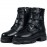 Ghete dama, Glemis, piele naturala - Cod: AS-2262, Culoare: Negru Box, Marime: 38 (25.3 cm)