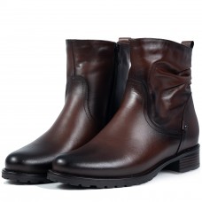 Ghete dama clasic, Glemis, piele naturala - Cod: AS-4121-1, Culoare: Maro Box, Marime: 38 (25 cm)