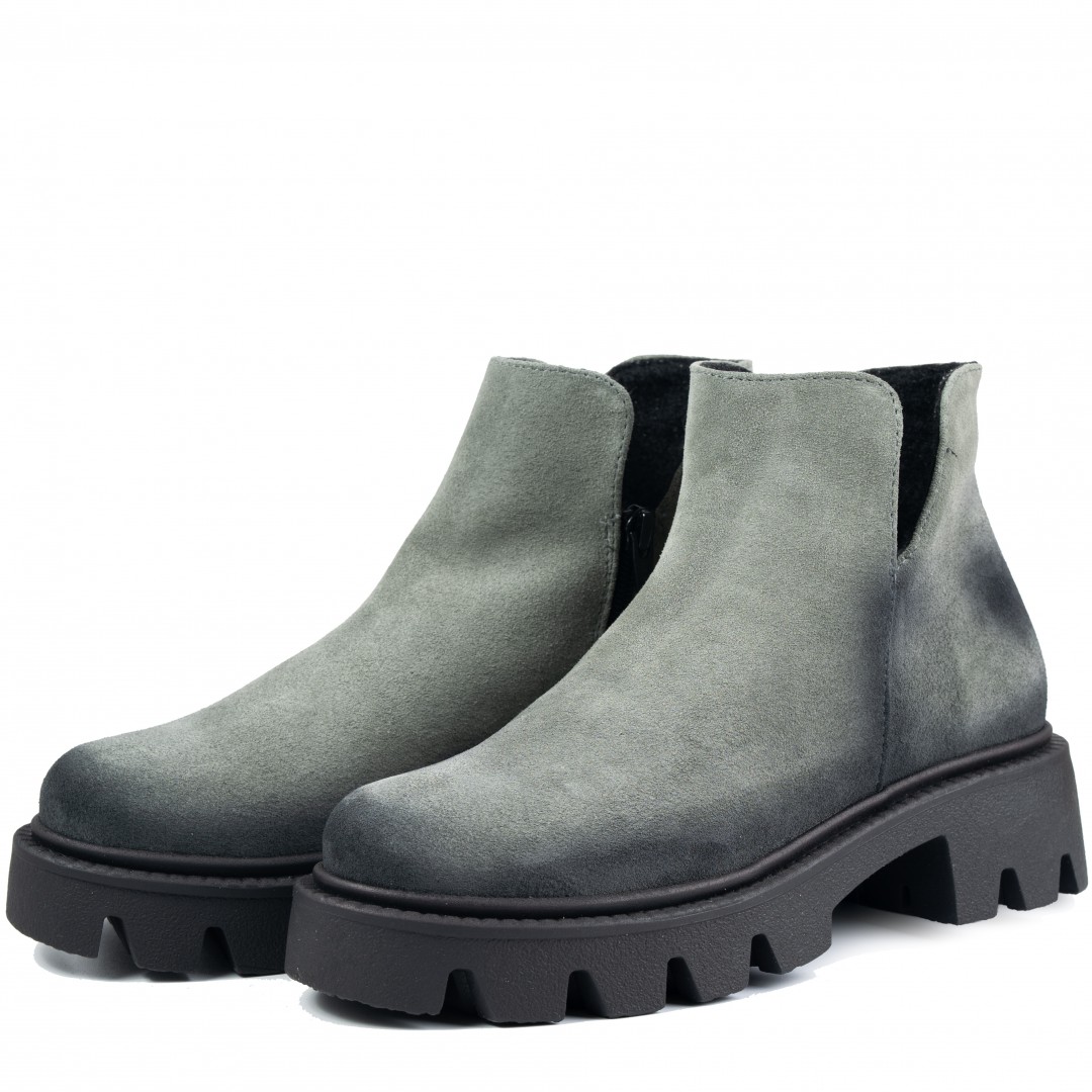 Ghete dama smart office, Glemis, piele naturala - Cod: IB-4000, Culoare: Verde, Marime: 38 (24.5 cm) Ghete dama smart office, Glemis, piele naturala - Cod: IB-4000, Culoare: Verde, Marime: 38 (24.5 cm)