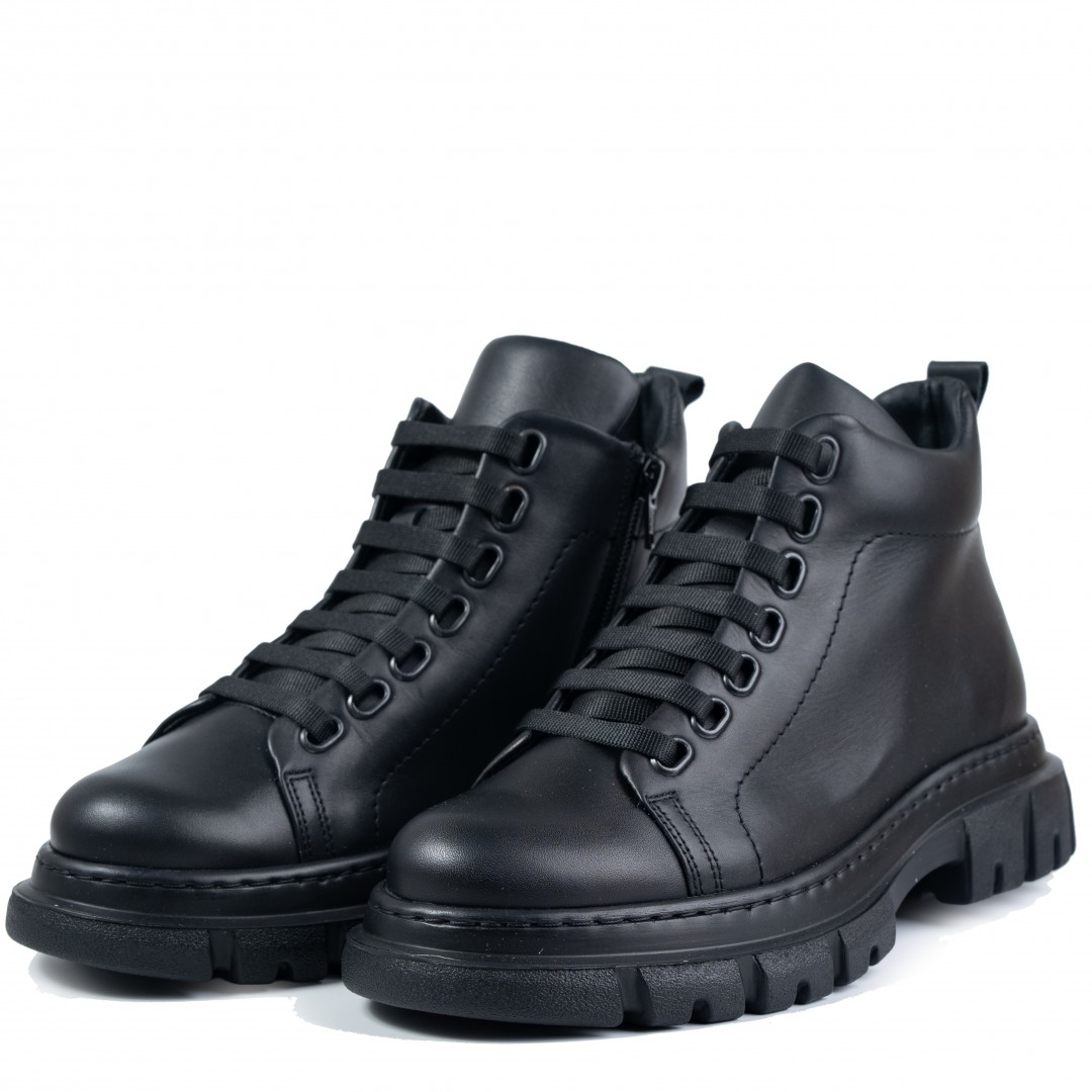 Ghete dama calapod lat, Glemis, piele naturala - Cod: Lejero, Culoare: Negru Box, Marime: 38 (24.8 cm) Ghete dama calapod lat, Glemis, piele naturala - Cod: Lejero, Culoare: Negru Box, Marime: 38 (24.8 cm)