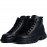 Ghete dama calapod lat, Glemis, piele naturala - Cod: Lejero, Culoare: Negru Box, Marime: 38 (24.8 cm)
