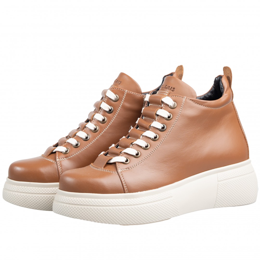 Ghete dama premium, Glemis, piele naturala - Cod: PS-asti-1135, Culoare: Maro Box, Marime: 38 (24.9 cm)