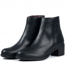 Ghete dama clasic, Glemis, piele naturala - Cod: PS-galaxy-10, Culoare: Negru Box, Marime: 38 (24.6 cm)