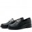Pantofi casual dama, Glemis, piele naturala - Model: PS-delia-1150, Culoare: Negru Box, Marime: 38 (25 cm)