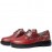 Pantofi casual dama, Glemis, piele naturala - Model: PS-norocos-1145, Culoare: Visiniu Box Sarpe, Marime: 38 (25.3 cm)