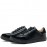 Pantofi casual dama, Glemis, piele naturala - Model: PS-vero-1130, Culoare: Negru Box Velur, Marime: 40 (26.2 cm)