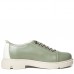 Pantofi casual dama, Glemis, piele naturala - Model: PS-norocos-1065, Culoare: Verde Bej Box, Marime: 38 (25.3 cm)