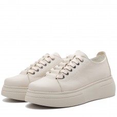 Pantofi dama premium, Glemis, piele naturala - Cod: PS-asti-1065, Culoare: Bej Bizon, Marime: 38 (24.9 cm)