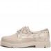 Pantofi casual dama, Glemis, piele naturala - Model: PS-norocos-1145, Culoare: Bej Bizon Sarpe, Marime: 38 (25.3 cm)