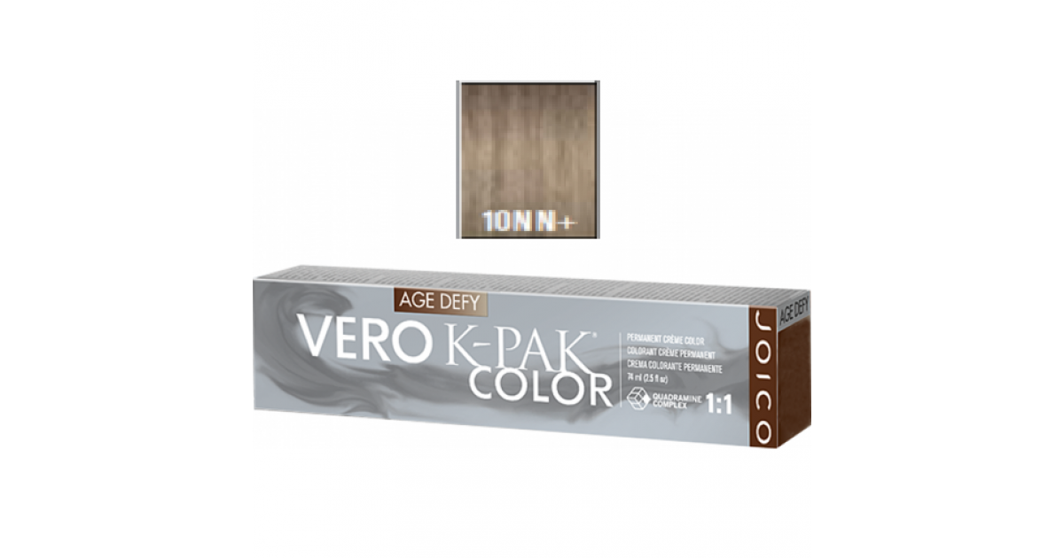 10. "Joico Vero K-PAK Color Age Defy Permanent Creme Color, 9A Light Ash Blonde" - wide 9