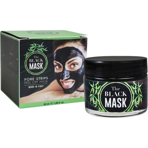pain linen Pegs Mască neagră pentru înlăturarea instantă a punctelor negre - The Black Mask  - KEYPRO - 50 ml