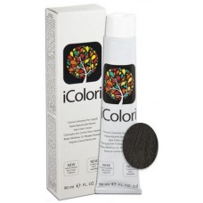 Vopsea de par profesionala permanenta - 4.1 - Hair Color Cream - iColori - 90 ml