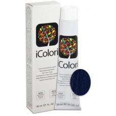 Vopsea de par profesionala permanenta - Blue - Hair Color Cream - iColori - 90 ml