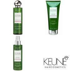 Kit de hidratare si mentinerea culorii pentru par vopsit - So Pure Color Care - Keune - 3 produse