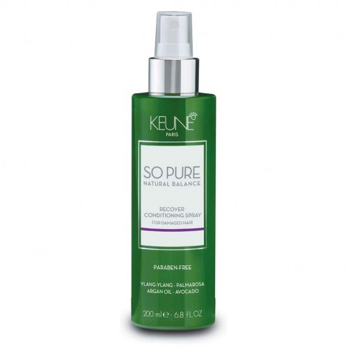 Spray Reparator Fără Clătire Pentru Păr Degradat - Recover Conditioning Spray - So Pure - Keune - 200 Ml