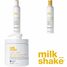Kit mare pentru ingrijirea parului vopsit - Color Care - Milk Shake - 3 produse cu 20% discount